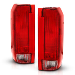 1992-1996 FORD BRONCO TAILLIGHT RED/CLEAR LENS (OE REPLACEMENT)