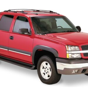 2003-2006 Chevy Avalanche 1500 OE Style Flares 4pc with Out Body Hardware - Black