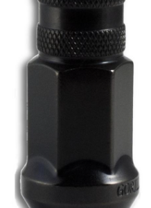 Gorilla Lug Nuts 1/2-20 Conical Seat Closed End Black