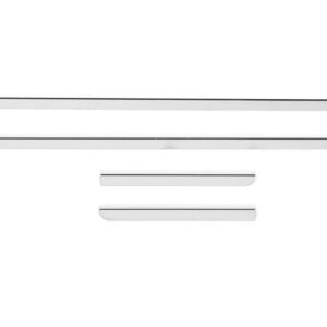 2014-2014 Chevrolet Silverado HD - Extended Cab - Stainless Steel Window Trim Accents