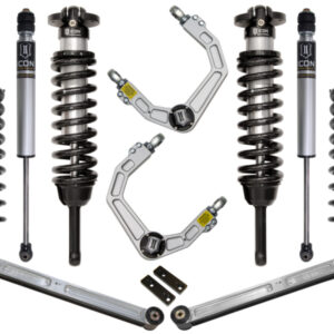 0-3.5-Inch Stage 3 Suspension System With Billet Upper Control Arm For 2003-2009 Toyota 4Runner/Fj