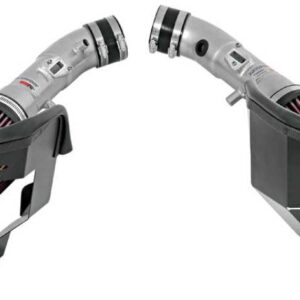2007-2008 G35 Dual Silver Typhoon Short RAM Intakes