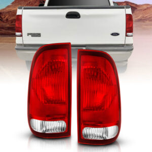 1997-2003 FORD F-150 TAILLIGHT RED/CLEAR LENS (OE REPLACEMENT)