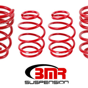 1-Inch Lowering Springs Kit (Set Of 4 Front) - Red For 2010-2015 5TH Gen Camaro V8