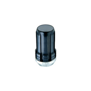 SPLINEDRIVE LUG NUT (CONE SEAT) M14X1.5/1.935-INCH LENGTH (4-PACK) - BLACK (REQ. TOOL)