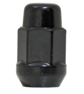 Gorilla Lug Nuts 1/2-20 Conical Seat Acorn Bulge Black