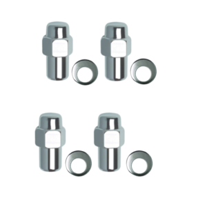 Gorilla Lug Nuts 1/2-20 Mag Seat Chrome Set of 4