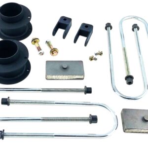 With Front Shock Extension Brackets Kit For 2019-2023 Dodge Ram 3500 4x4 3-Inch Lift