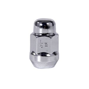Gorilla Lug Nuts 1/2-20 Conical Seat Acorn Bulge Chrome