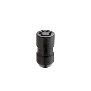 WHEEL LOCK NUT SET - 5PK. (CONE SEAT) M14X1.5/22MM HEX/1.639-INCH OAL - BLACK