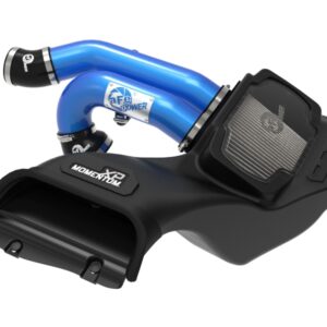 Xp Cold Air Intake System Blue with Pro DRY S Filter for 2021-2022 Ford F-150 Raptor V6-3.5L(TT) Momentum
