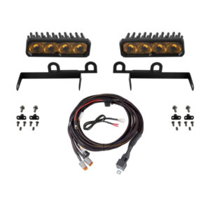 2013-2018 RAM 1500 RAM SPORTEXPRESS SS6 MAX LED KIT YELLOW DRIVING 3000K
