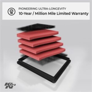 Replacement Air Filter Dodge Journey 2.4L-L4; for 2009