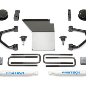 3.5-Inch Budget Upper Control Arm Lift System With Rear Performance Shocks For 2007-2018 GM K1500 With OE Forged Upper Control Arm