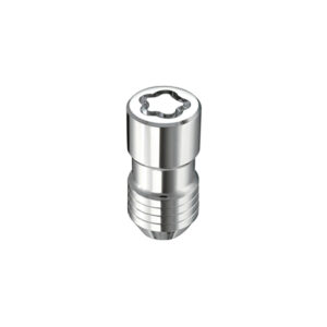 WHEEL LOCK NUT SET - 4PK. (CONE SEAT) M14X1.5/21MM & 22MM DUAL HEX/1.639-INCH L - CHROME