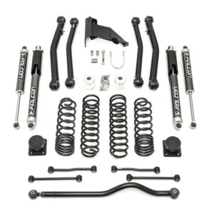 2020-2025 Jeep Jt Gladiator Terrain Flex Max 4-Arm Kit With Falcon 2.1 Shocks