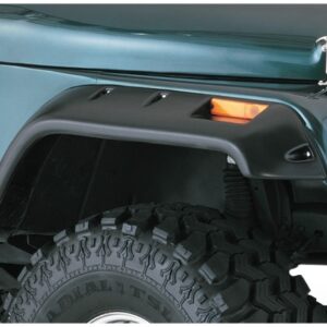 1959-1983 Jeep Cj5 Cutout Style Flares 2pc - Black