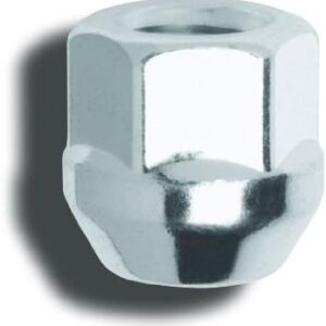 Gorilla Lug Nuts 1/2-20 Conical Seat Acorn Bulge Open End Zinc