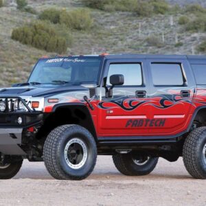 6-Inch Performance Lift System - Component Box 1 - Black For 2003-2008 Hummer H2 4WD