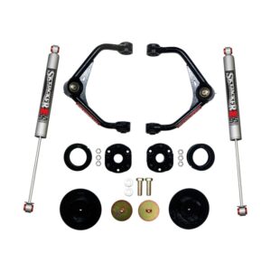 Upper Control Arm 3-Inch Lift Kit With Rear Monotube M9500 Shocks For 2012-2018 Ram 1500 4WD