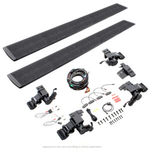 Realtruck 2019-2024 Ram 1500 Quad Cab 4DR Voltstep Electric Running Board Kit - Bedliner Coating