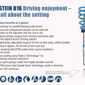 B16 (PSS10) 2015 Porsche Macan Suspension Kit