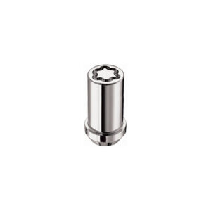 WHEEL LOCK NUT SET - 4PK. (TUNER/CONE SEAT) 1/2-20/13/16 HEX/1.60-INCH LENGTH - CHROME
