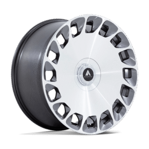 AB045 ARISTOCRAT - Gloss Platinum With Bright Machined Face