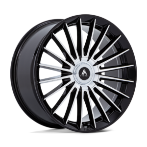 AB048 VICEROY - Gloss Black W/Machined Face