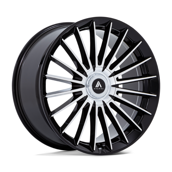 AB048 VICEROY Gloss Black W/Machined Face