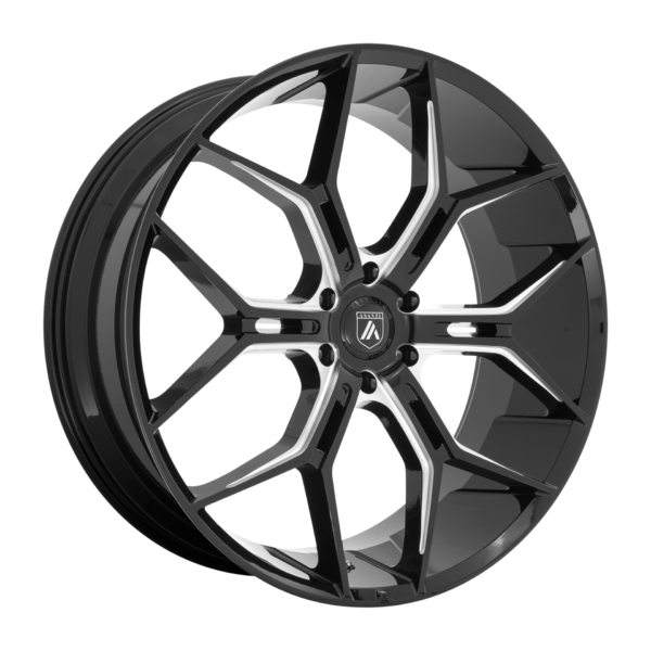 ABL-38 MONARCH TRUCK Gloss Black Milled