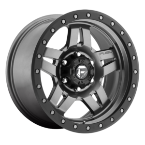 D558 ANZA - Matte Gun Metal Black Bead Ring