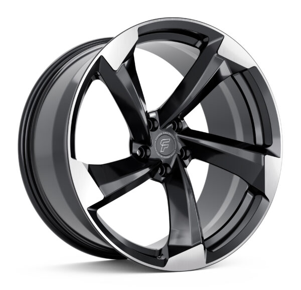 FCR-02 Rotor Style - MACHINED BLACK
