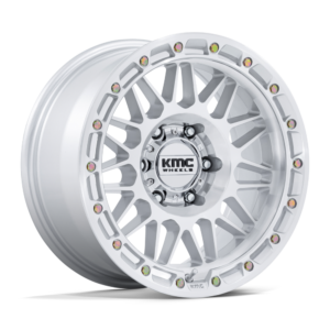 KM555 ATTACK - Gloss Silver W/ Machined Face