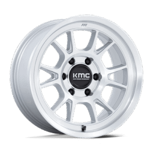 KM729 RANGE - Gloss Silver With Machined Face