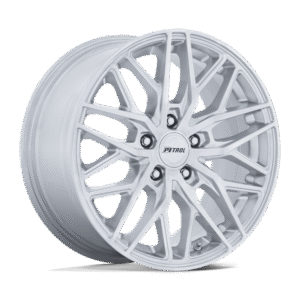 PE004 P3E - Machined Brushed Gloss Silver