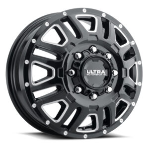 003SB HUNTER DUALLY - Gloss Black W/Milled Accents