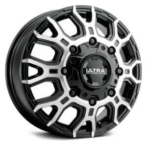 022FU SCORPION DUALLY - Gloss Black W/Diamond Cut Face