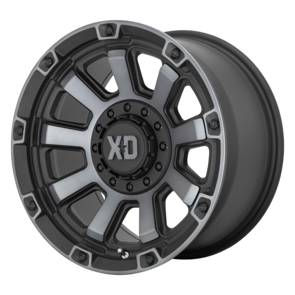 XD852 GAUNTLET Satin Black With Gray Tint
