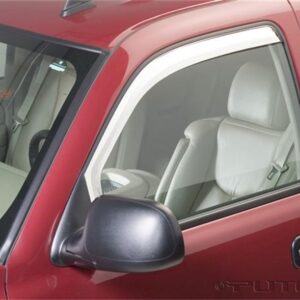 2002-2006 GMC Sierra Extended Cab/Crew Cab (Front Only) - Excl Regular Cab Element Chrome Window Visors