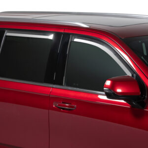 2021-2024 Chevrolet Suburban Element Chrome Window Deflectors (Set of 4)