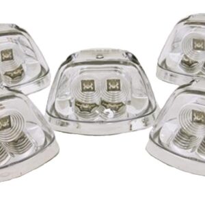 1994-1998 RAM - CLEAR - 5PC KIT (AMBER) LED ROOF LAMPS (REPLACEMENT)