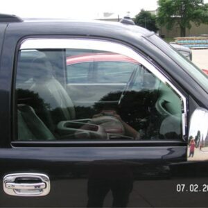2000-2006 Chevrolet Tahoe (Front Only) Element Chrome Window Visors