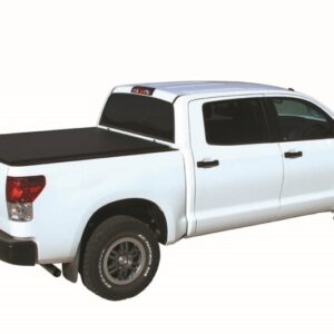 Vanish 2007-2019 Tundra 5-Foot 6-Inch Bed Roll-Up Cover with Deck Rail