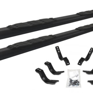 Universal 1000 Series Side Steps - Textured Black - 5-Inch X 87-Inch