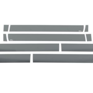 2007-2013 Chevy Avalanche - 5.5-Inch Wide (10pcs) Black Platinum Rocker Panels
