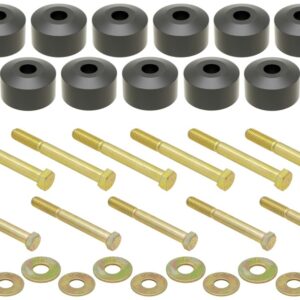 TJ/Lj/YJ Body Lift Kit 1-Inch Lift With Hardware