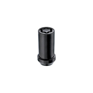 WHEEL LOCK NUT SET - 4PK. (TUNER/CONE SEAT) M14X1.5/1-INCH HEX/1.935-INCH LENGTH - BLACK