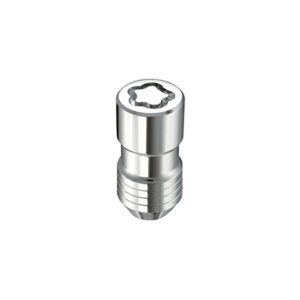 WHEEL LOCK NUT SET - 5PK. (CONE SEAT) M14X1.5/22MM HEX/1.639-INCH OAL - CHROME