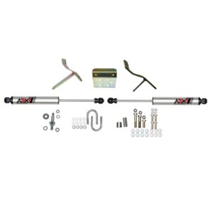 2003-2008 Dodge Ram 2500/3500 ADX 2.0 Dual Stabilizer Kit With Cnc Machined Polished Aluminum.
